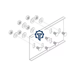 Tấm nối thẳng vào ốc vít TR