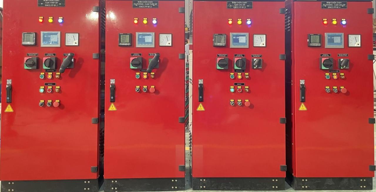 Tủ điện phòng cháy chữa cháy