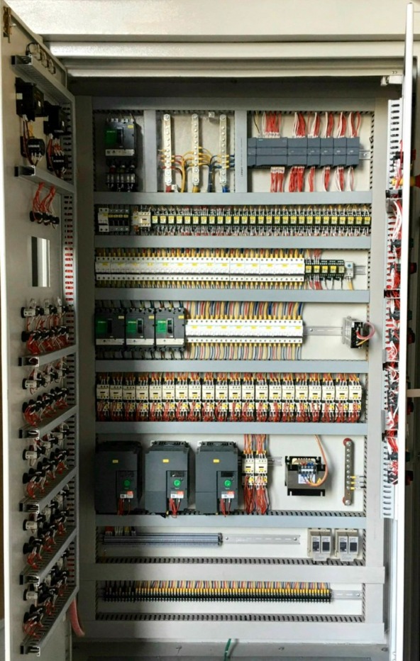 Tủ điện điều khiển dây chuyền sản xuất