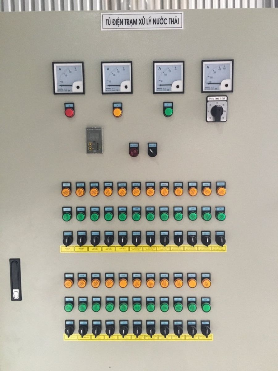 Tủ điện xử lý nước thải
